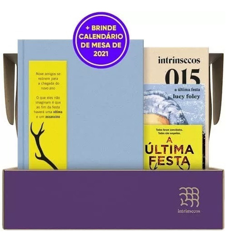 Livro A Última Festa - Edição Especial Com Brindes E Revista Do Clube Intrínsecos - Lucy Foley - Capa Dura - Novo E Lacrado
