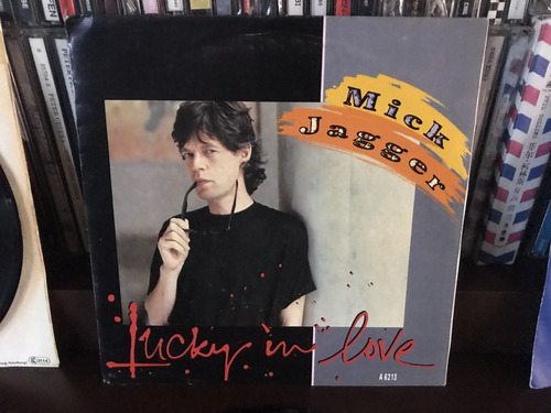 Mick Jagger - Lucky In Love Lp Single 45 Vinyl 1985 Holanda