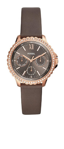 Reloj Mujer Fossil Izzy De Piel Análogo