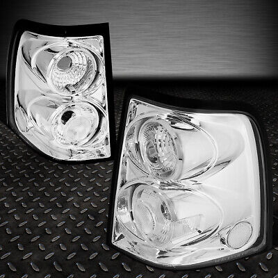 For 02-05 Ford Explorer Pair Chrome Housing Tail Light R Oad