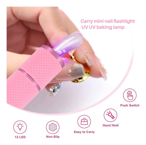 L Lámpara De Uñas Led Uv 9, Luz Profesional Para Secar En