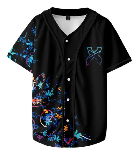 Uniforme De Béisbol Con Estampado Floral En 3d