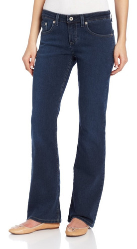 Dickies Fd138 Pantalón Mezclilla Stretch Acampanado Mujer