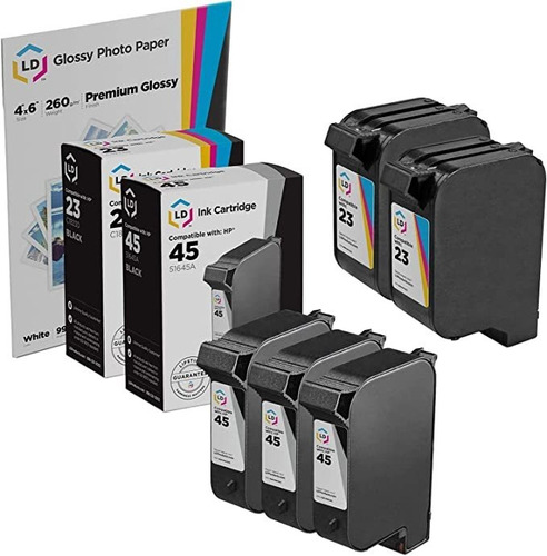 Ld Products Remanufactured Replacement For Hp 45 Black A &a.