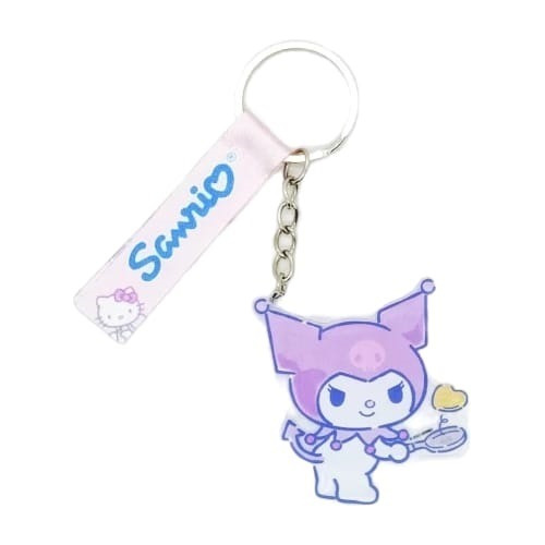 Llavero Kuromi Sanrio Acrilico Licencia Oficial Baloo Toys