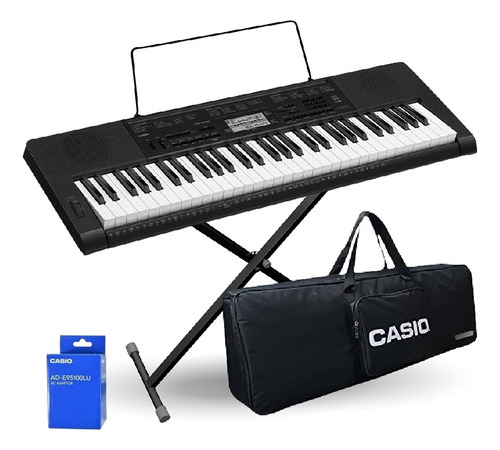 Teclado Casio Ctk-3500 Pack Sensible + Adaptador Original