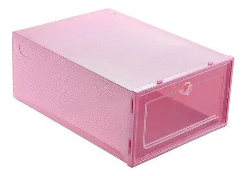 5pz Cajas Zapatero Tenis Organizador Calzado Transparente