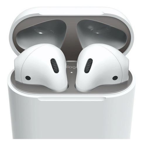 Protector De Polvo Para AirPods 2 Elago Space Grey Matte X1