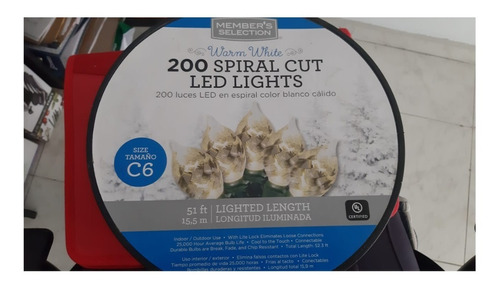 Luz Navidad 200 Luces Led Tipo Diamante