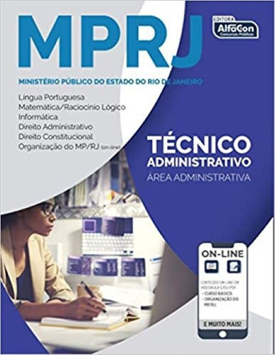 Mprj Ministério Público Do Estado Do Rio De Janeiro: Mprj Ministério Público Do Estado Do Rio De Janeiro, De Equipe Alfacon. Editora Alfacon, Capa Mole Em Português