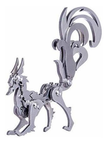 Haoun 3d Metal Puzzle Model Diy Ensamblaje Modelo Animal
