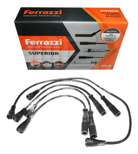 Cables De Bujias Ferrazzi Fiat 147 1.1 8v / 1.3 8v 83 - 87