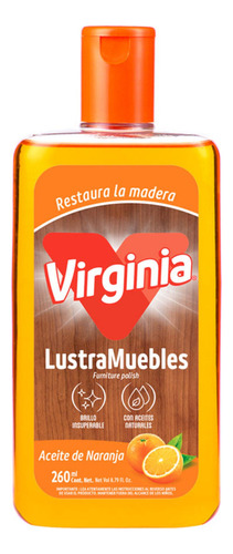 Lustramuebles Aceite De Naranja Virginia 260ml