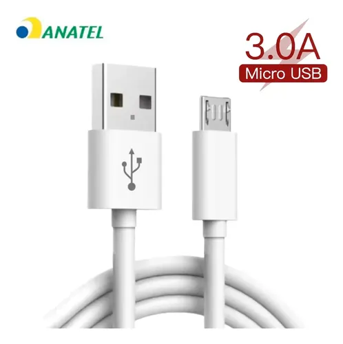 Cabo Carregador Micro Usb Turbo 60w Para Samsung A10 A03 Core A02 A01 J2 J3 J4 J5 Prime J7 Motorola LG Xiaomi Para Headset Caixa Jbl Power Banks Controle Ps4 Android Auto Blindado
