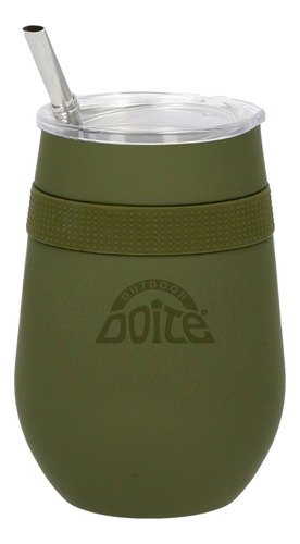 Mug Hierba Mate Cucao 360ml Verde Doite