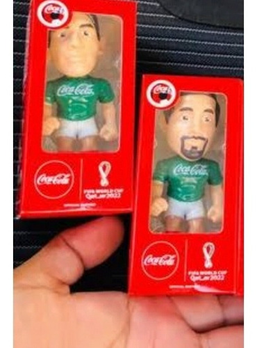 Cabezones Coca Cola Raul Jiménez #9 Y Héctor Herrera #16 S.n