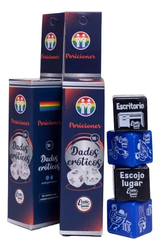 Juego Erotico Mesa Dados 2x2 Desafíos Retos Sexuales Pareja 