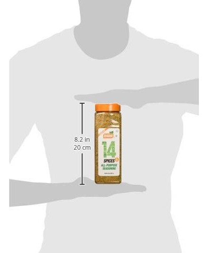 Condimento Multiusos 14 Especias Sin Sal 567 Gramos