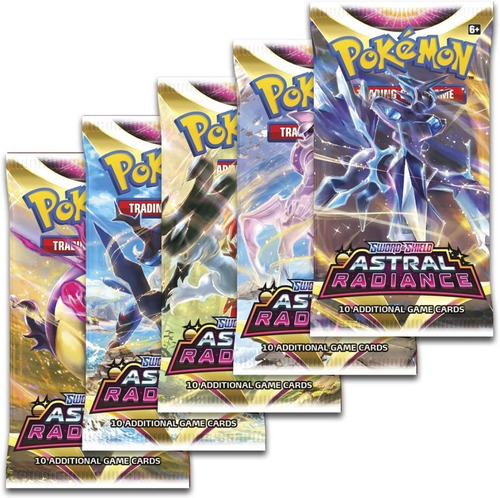 Sobres Pokémon Tcg Astral Radiance Cartas Originales En Spa