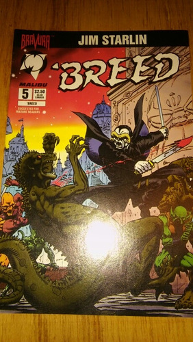 Breed #5 Por Jim Starlin Malibu Comics/ Bravura Ingles 1994