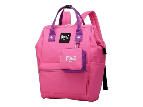 Mochila Cartera Everlast Original Urbana Maternal Monedero