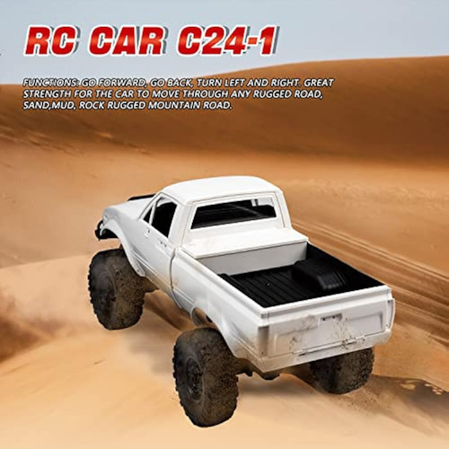 Wpl C24 1/16 Rc Rock Crawler Truck 4x4 Con 3