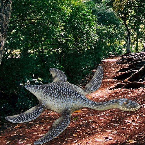 A Bonecos Realistas De Brinquedos De Dinossauros