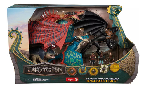 Como Entrenar A Tu Dragon Set De Batalla Final 7pz Real Feel