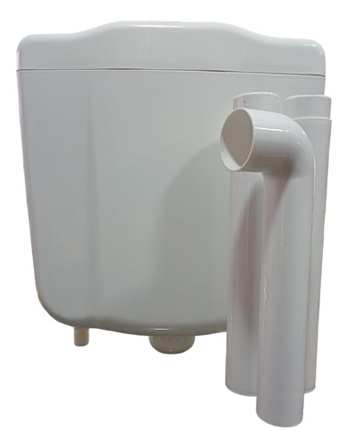 Cisterna Doble Descarga Plástica Con Caño De Bajada Incluido