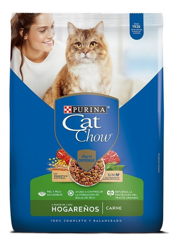 Cat Chow Adulto Hogareño Forti Defense 8 Kg