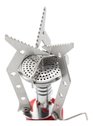 Imagen 6 de 9 de Calentador Mini Portatil Plegable Chispero + Cartucho 230g