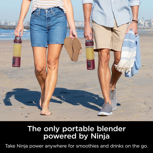 Liquidificador Portátil Ninja Bc151cr Blast Cordless 530ml C