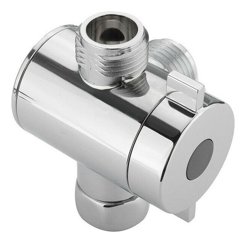 Brazo De Cabezal De Baño Con Adaptador En T De 3 Vías Con De