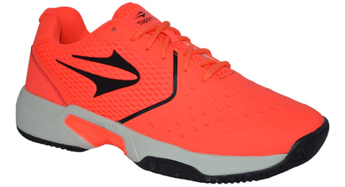 Zapatilla Mujer Topper Tenis Paddle Original Naranja