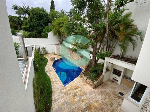 Imagem 3 de 15 de Casa Em Condominio , Brooklin Velho 4 Suites, Sala Para 3 Ambientes, 4 Vagas Quintal, Jardim, Pisci - Gc484