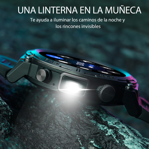 Ke3 Reloj Inteligente 3atm Impermeable Con Linterna