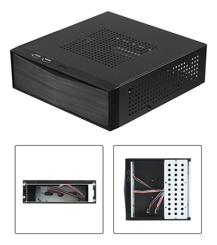 Mini Itx Case Horizontal Host Chasis Gaming Power Supply M05