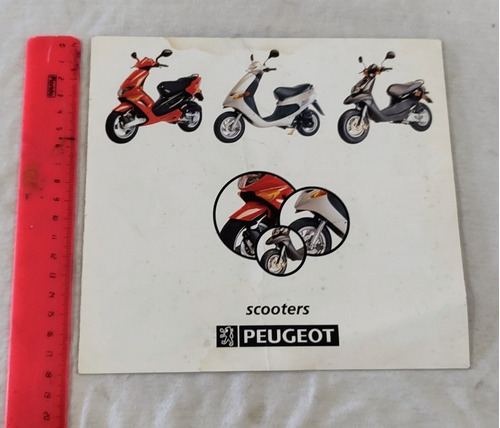 Folleto Scooters Peugeot 