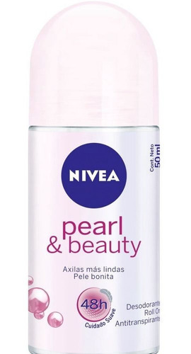 Nivea Desodorante Roll-on Fem. Pearl Beauty 50ml