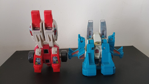 Transformers Topspin Y Clone Bot Lote 2 Figuras (Usado)