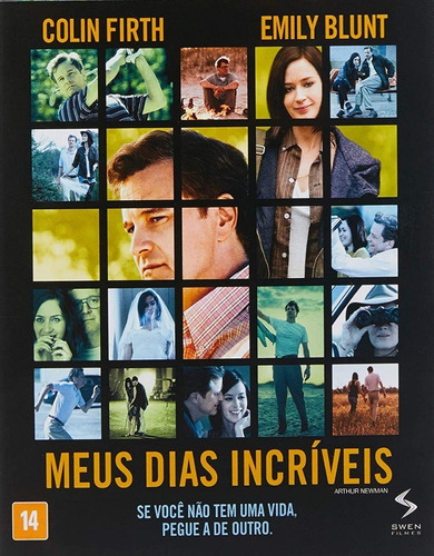 Dvd Meus Dias Incríveis - Colin Firth, Emily Blunt  Lacrado