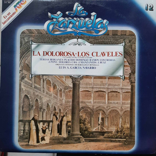 Vinilo La Dolorosa Los Claveles La Zarzuela Nº 12 Ww Es1