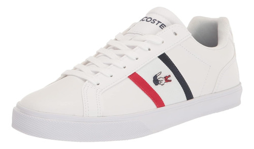 Tenis Lacoste  Mens Lerond Leather Tricolor Casual 45cma0055