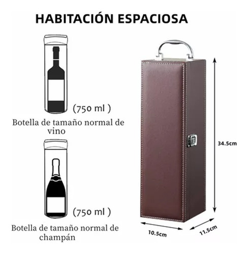 Caja De Regalo Para Un Vino Tinto Con Utensilios De Vino