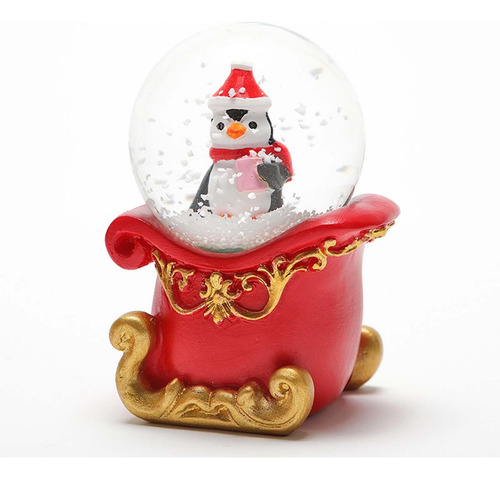 Globos De Nieve Con Forma De Tren Navideño, Bola De Nieve Br
