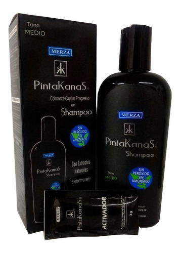 Shampoo Pintakanas 4 Piezas Sin Peroxido Ni Amoniaco