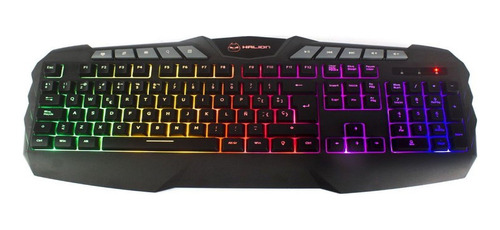 Teclado Semi Mecanico Halion Katana Ha-k810 Rgb