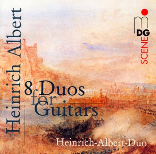 Cd De Ocho Dúos De Guitarras De Albert/heinrich