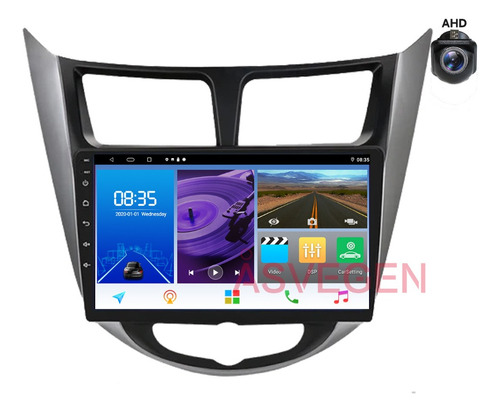 Estéreo Android Para Hyundai Solaris Accent Verna 2010-2016