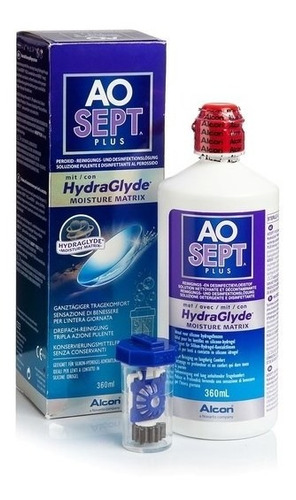 Aosept Plus Solución Limpieza Lentes De Contacto 360ml